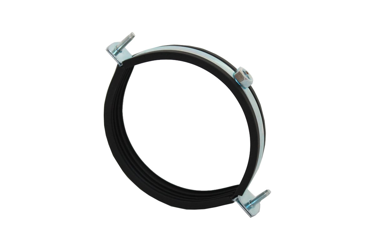 ХОМУТ трубный с гайкой М8 105-119 мм