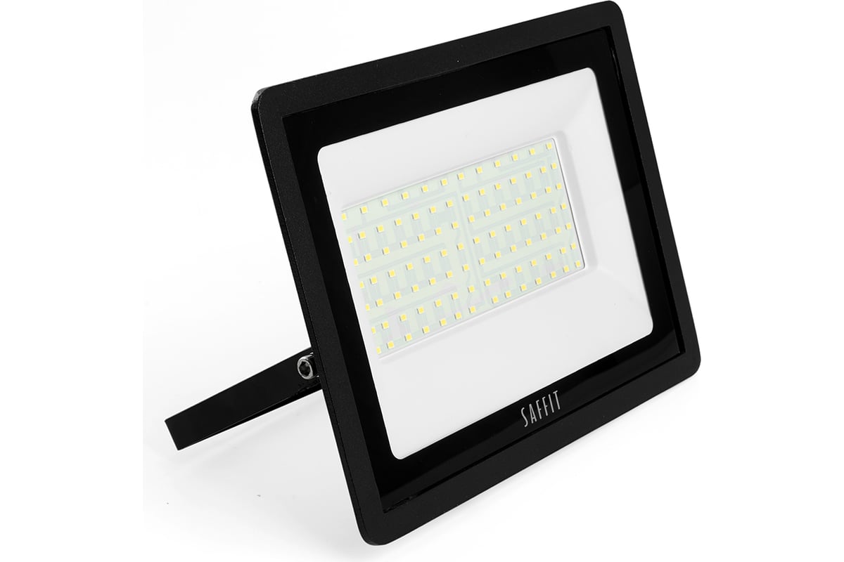 ПРОЖЕКТОР LED 100 Вт 6400 К 9000 Лм IP65 ДО-100 SAFFIT холодный белый