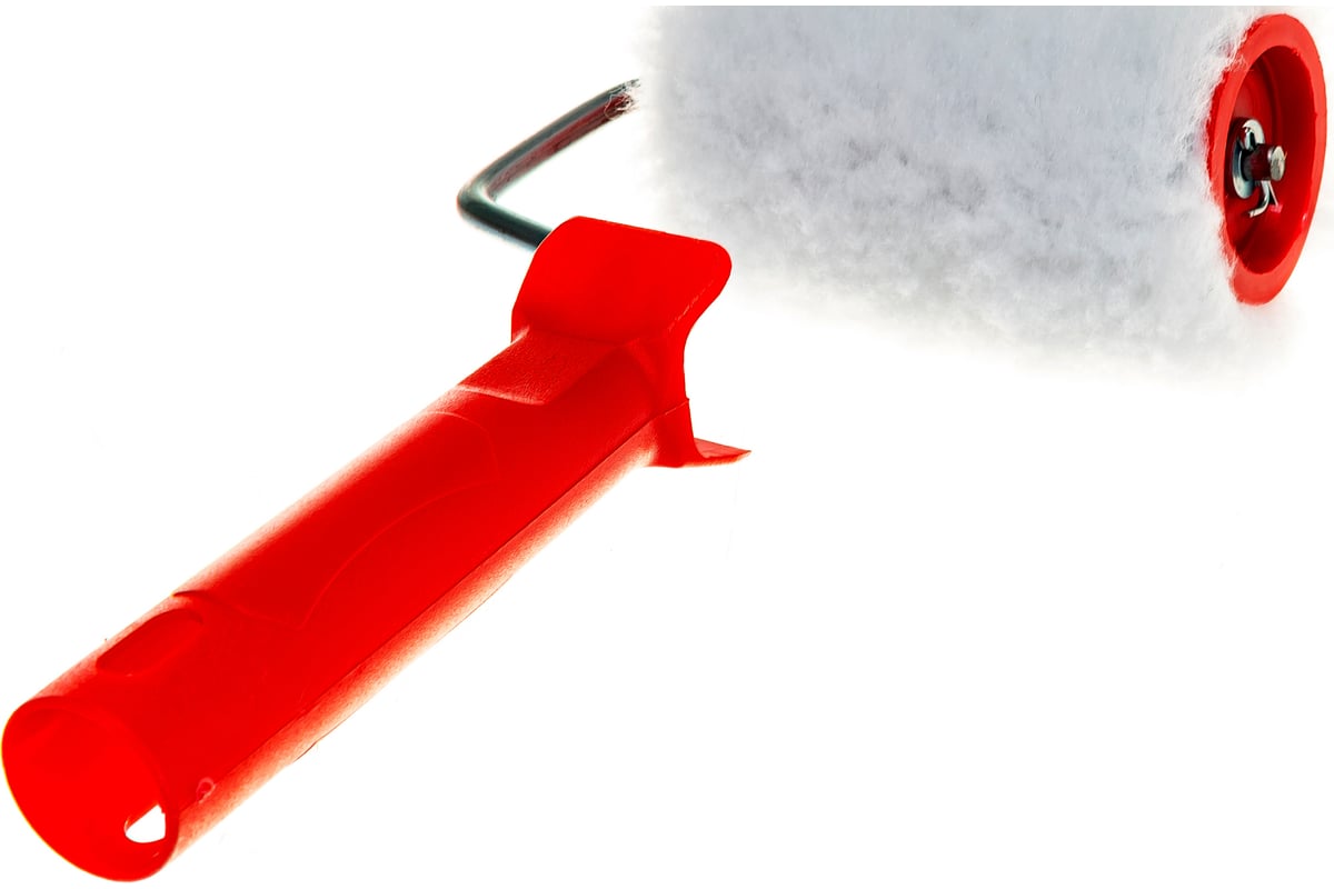 ВАЛИК-МИНИ мех искусственный 100 мм ворс 12 мм D48 мм с ручкой СИБРТЕХ