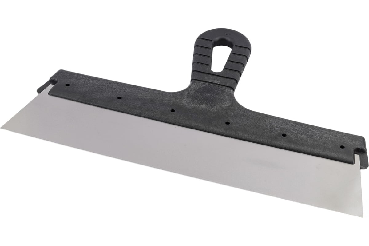 ШПАТЕЛЬ фасадный 300 мм пластиковая рукоятка нерж. сталь ИНТЕК