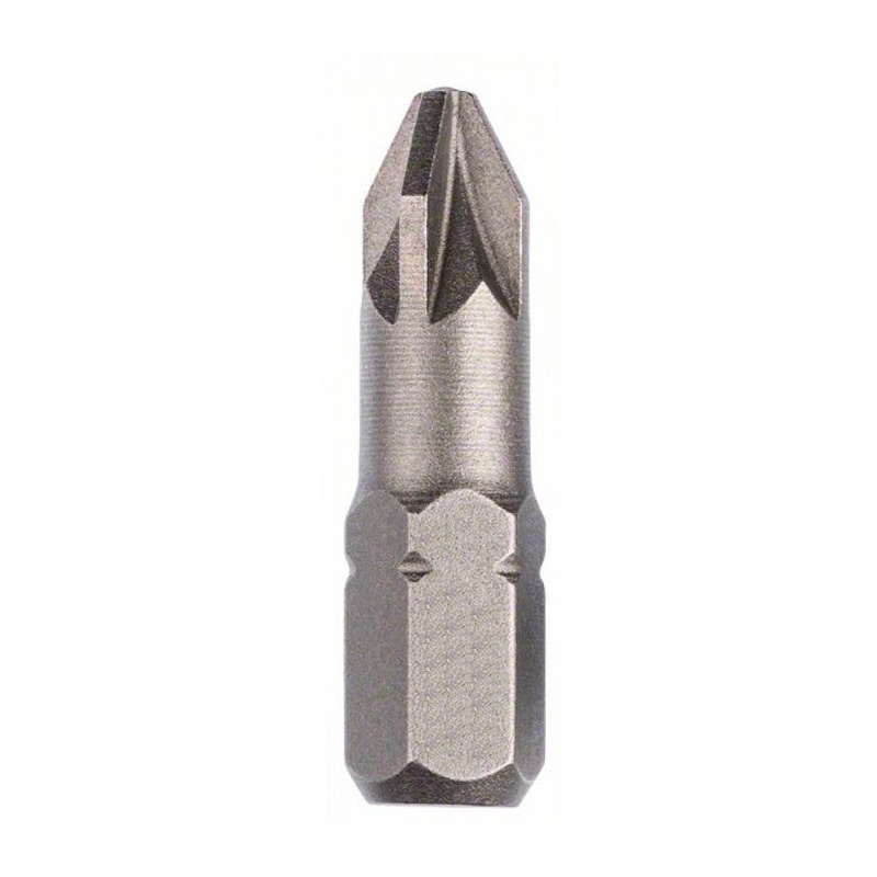 БИТА PZ2 25 мм с насечкой С1/4" BIBER