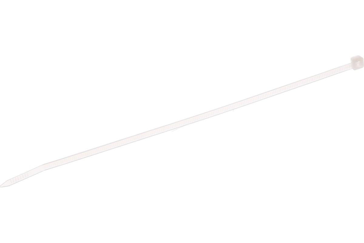 СТЯЖКА нейлоновая КСС 200х4,0 мм 100 шт цв. белый