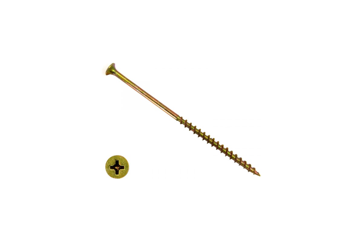 САМОРЕЗ ГД 4,8х89 мм желтый цинк