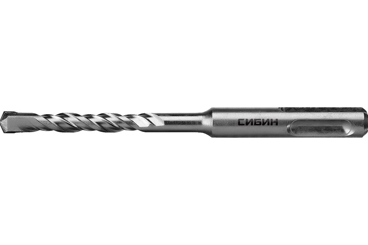 БУР SDS-plus 6х60х110 мм 2 грани по бетону СИБИН