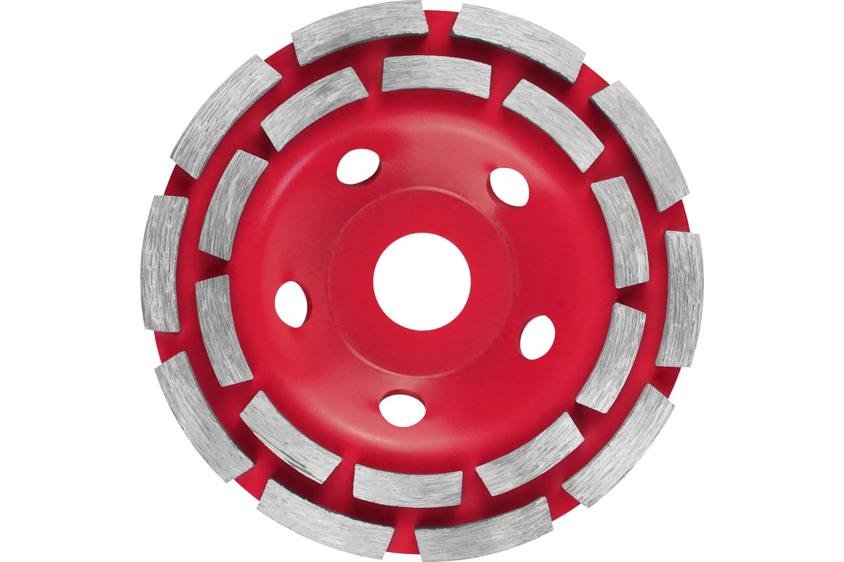 ЧАШКА алмазная 125х22,2 мм двухрядная REDCHILI