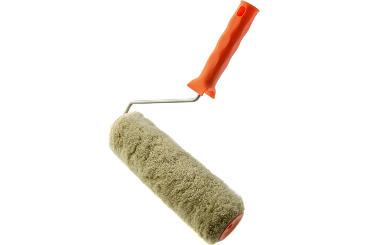 ВАЛИК полиакрил/полиэстер 250 мм ворс 18 мм D48 мм бюгель D6 мм с ручкой СИБРТЕХ