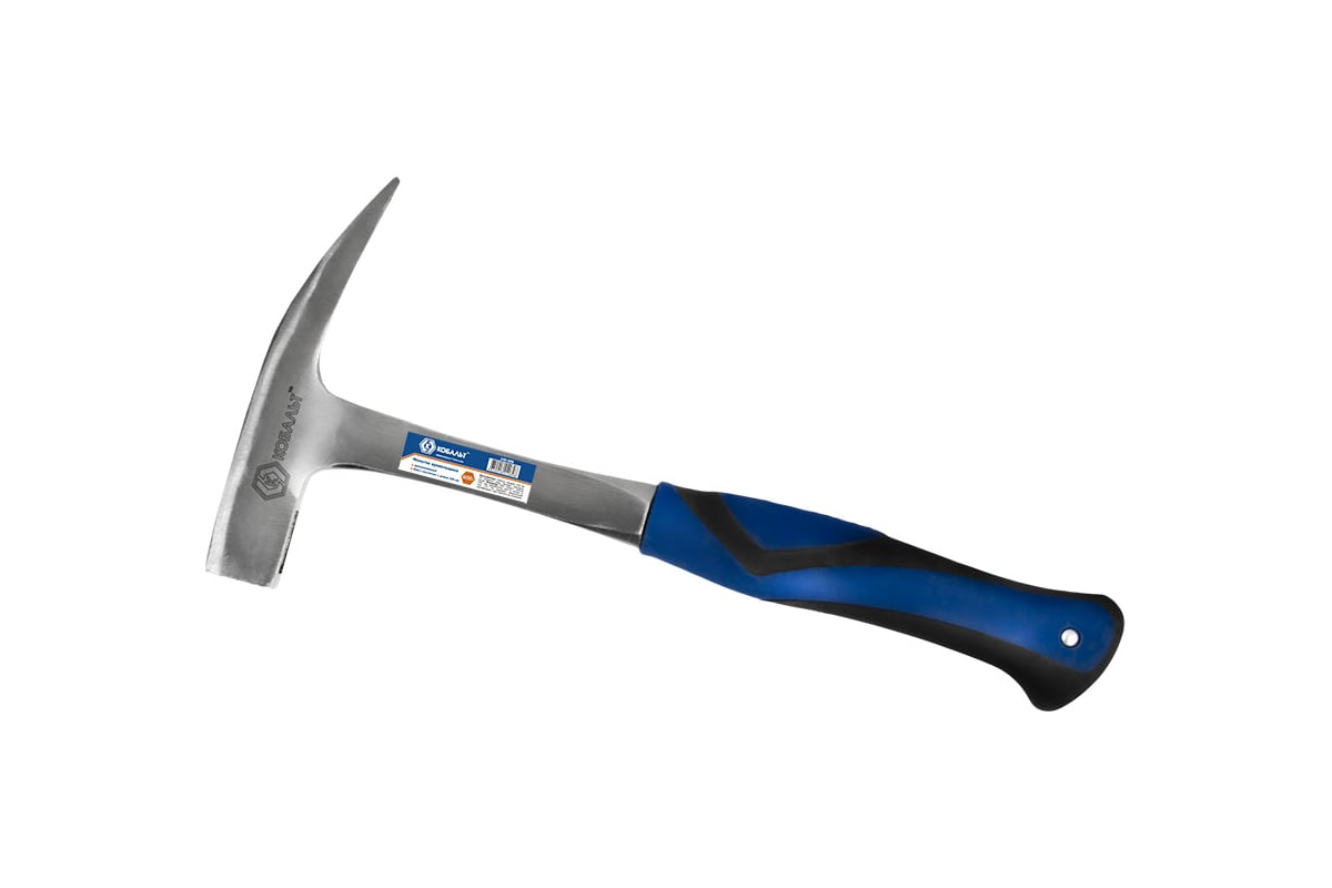 МОЛОТОК кровельщика 600 г цельнокованый двухкомп. рукоятка КОБАЛЬТ