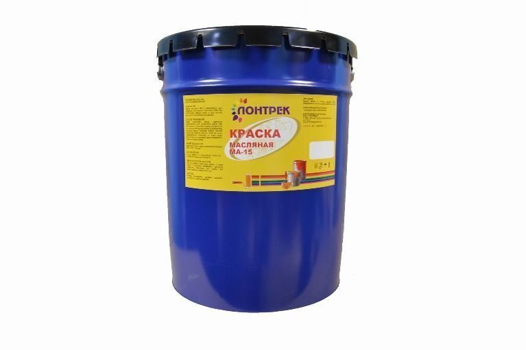 КРАСКА МА-25 масляная 20 кг цв. красный