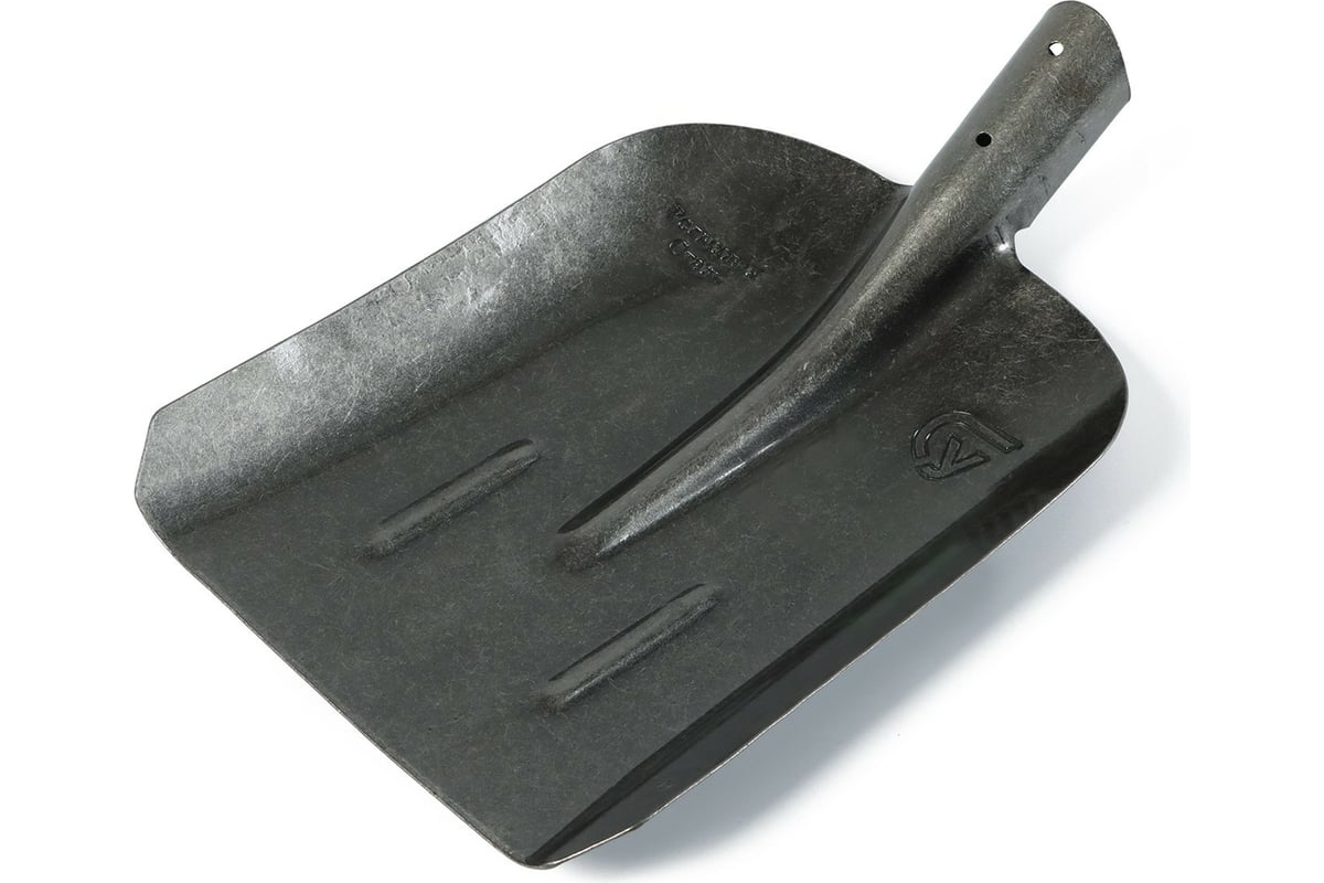 ЛОПАТА совковая 230х350 мм рельсовая сталь без черенка D40 мм