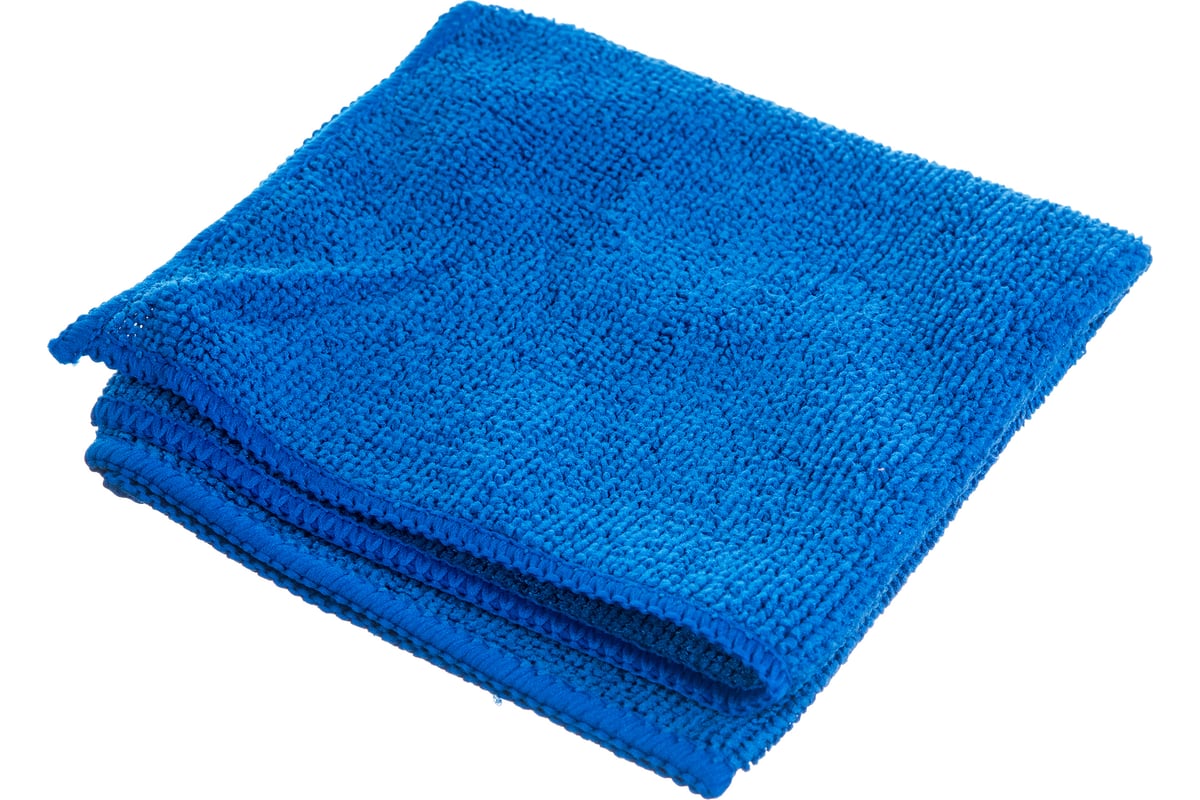 САЛФЕТКА 30х30 см микрофибра цв. синий