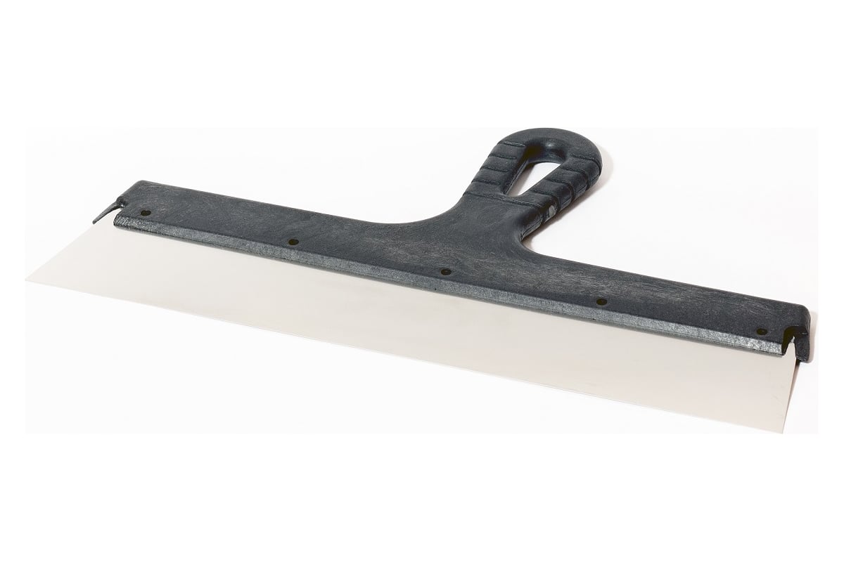 ШПАТЕЛЬ фасадный 350 мм пластиковая рукоятка нерж. сталь ИНТЕК
