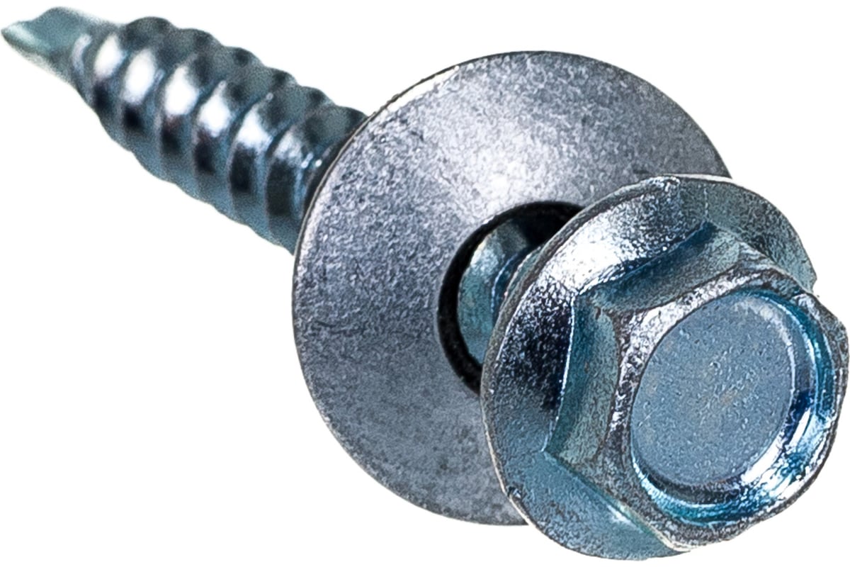 САМОРЕЗ кровельный 4,8х35 мм с буром оцинкованный