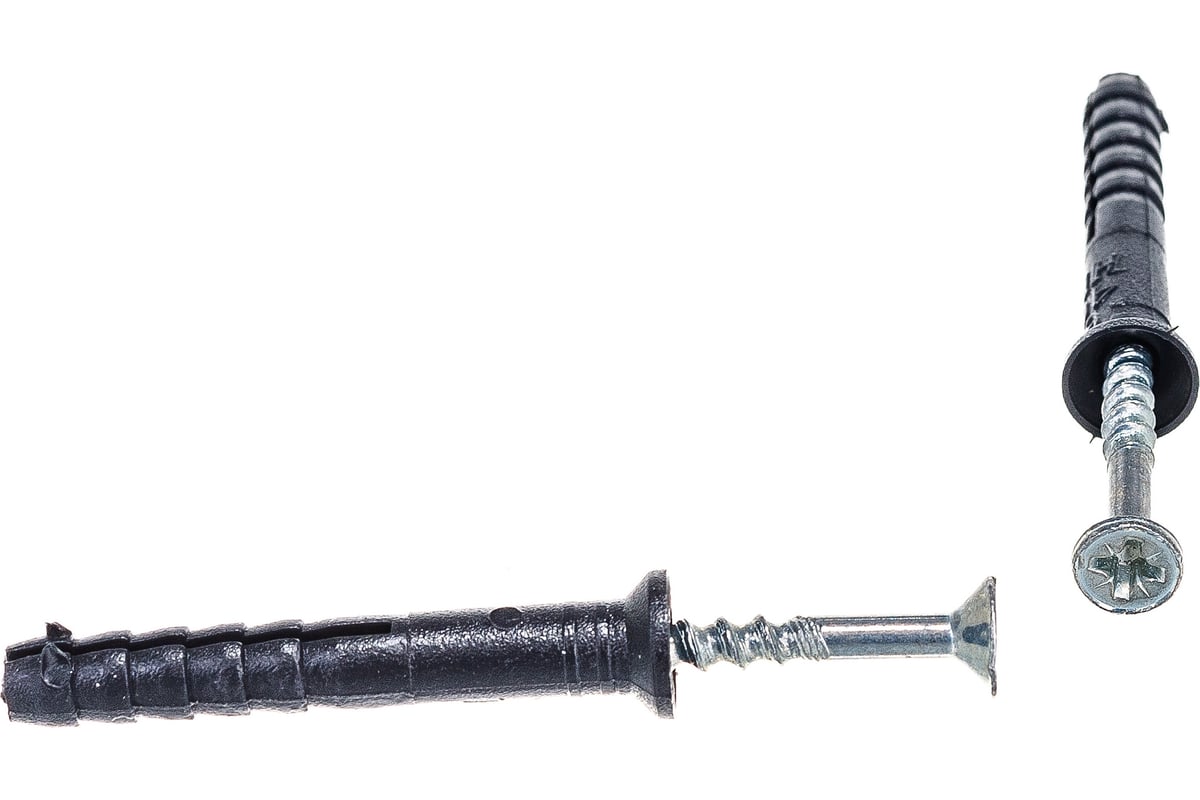 ДЮБЕЛЬ с гвоздем D6 мм 40 мм грибовидная манжета