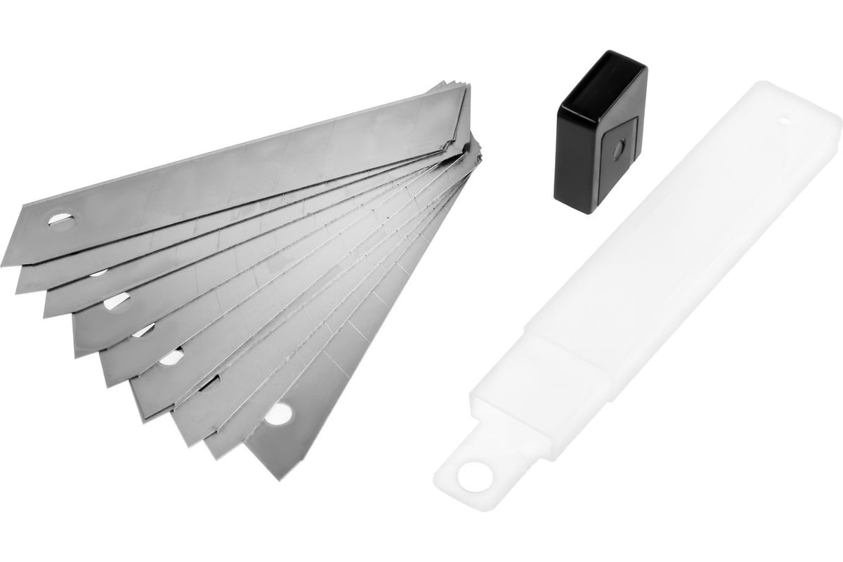 ЛЕЗВИЯ для ножа 18 мм сегментированные 10 шт LIT