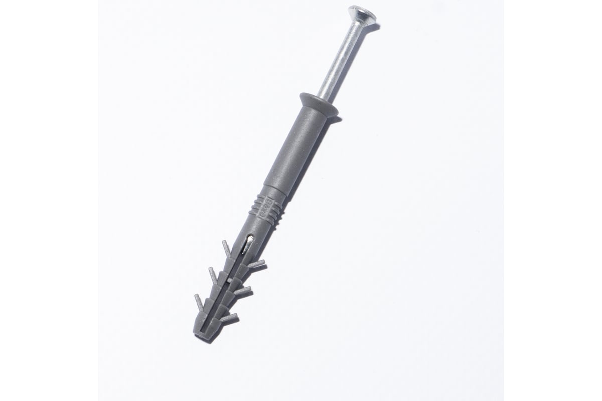 ДЮБЕЛЬ фасадный D6 мм 60 мм с шурупом потай