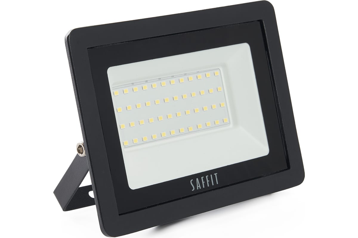 ПРОЖЕКТОР LED 50 Вт 6400 K 4500 Лм IP65 ДО-50 SAFFIT холодный белый