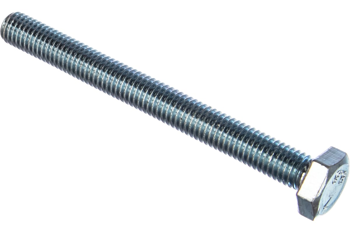 БОЛТ DIN 933 M10 100 мм /8.8/ оцинкованный