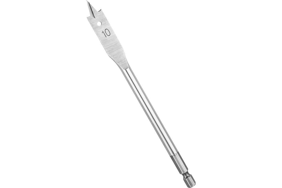 СВЕРЛО перовое 10х152 мм по дереву HEX VERTEXTOOLS