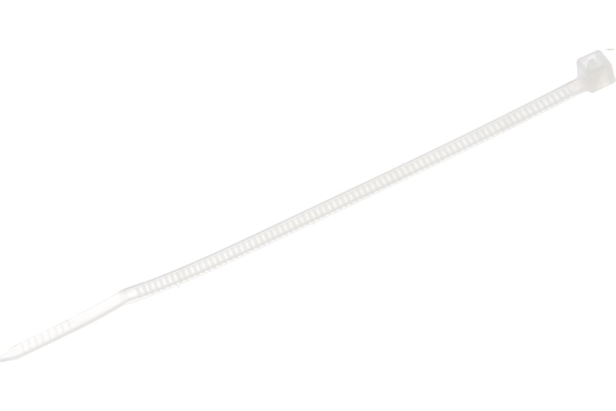 СТЯЖКА нейлоновая КСС 100х3,0 мм 100 шт цв. белый