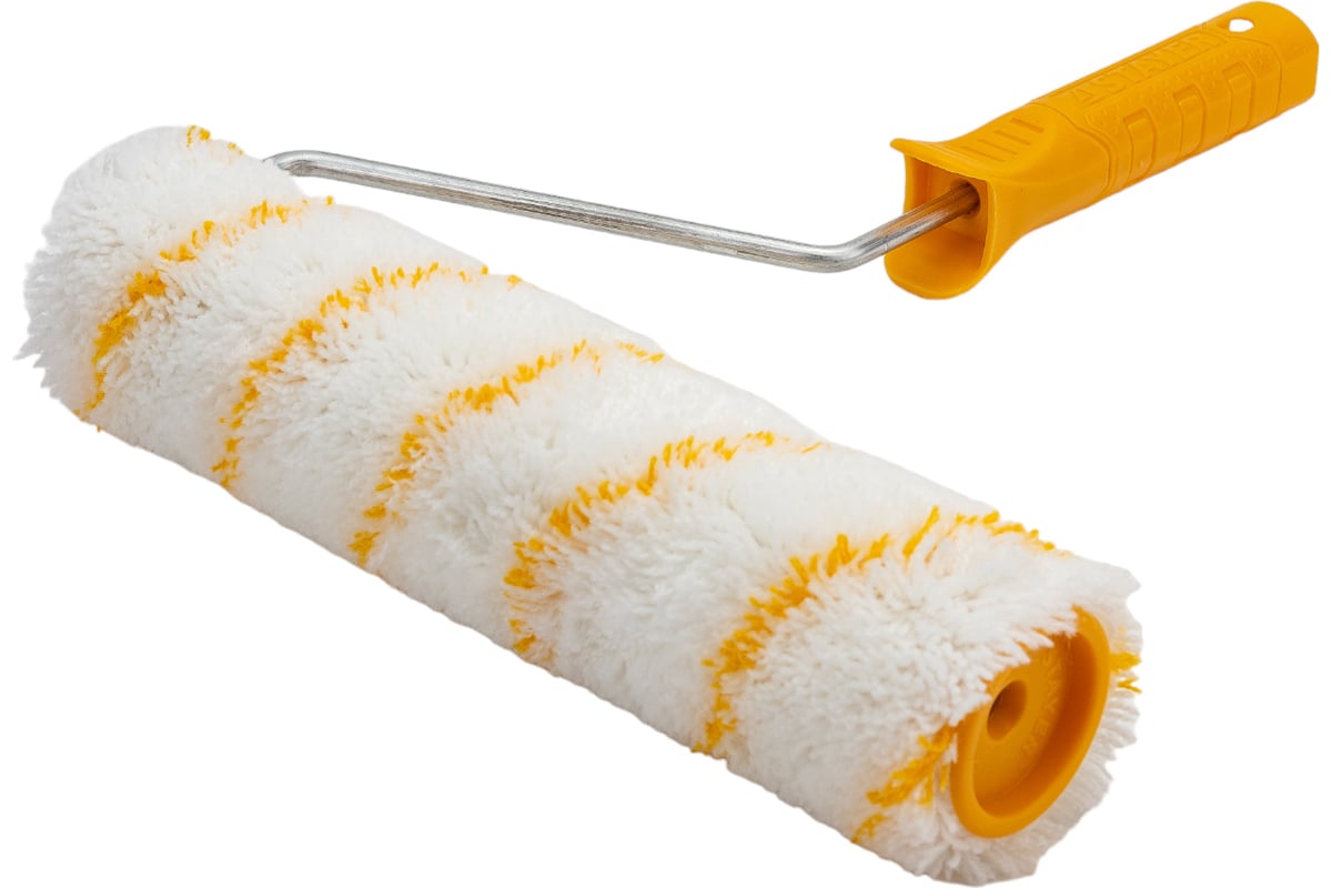 ВАЛИК полиакрил 240 мм ворс 12 мм D40 мм с ручкой Girpaint STAYER