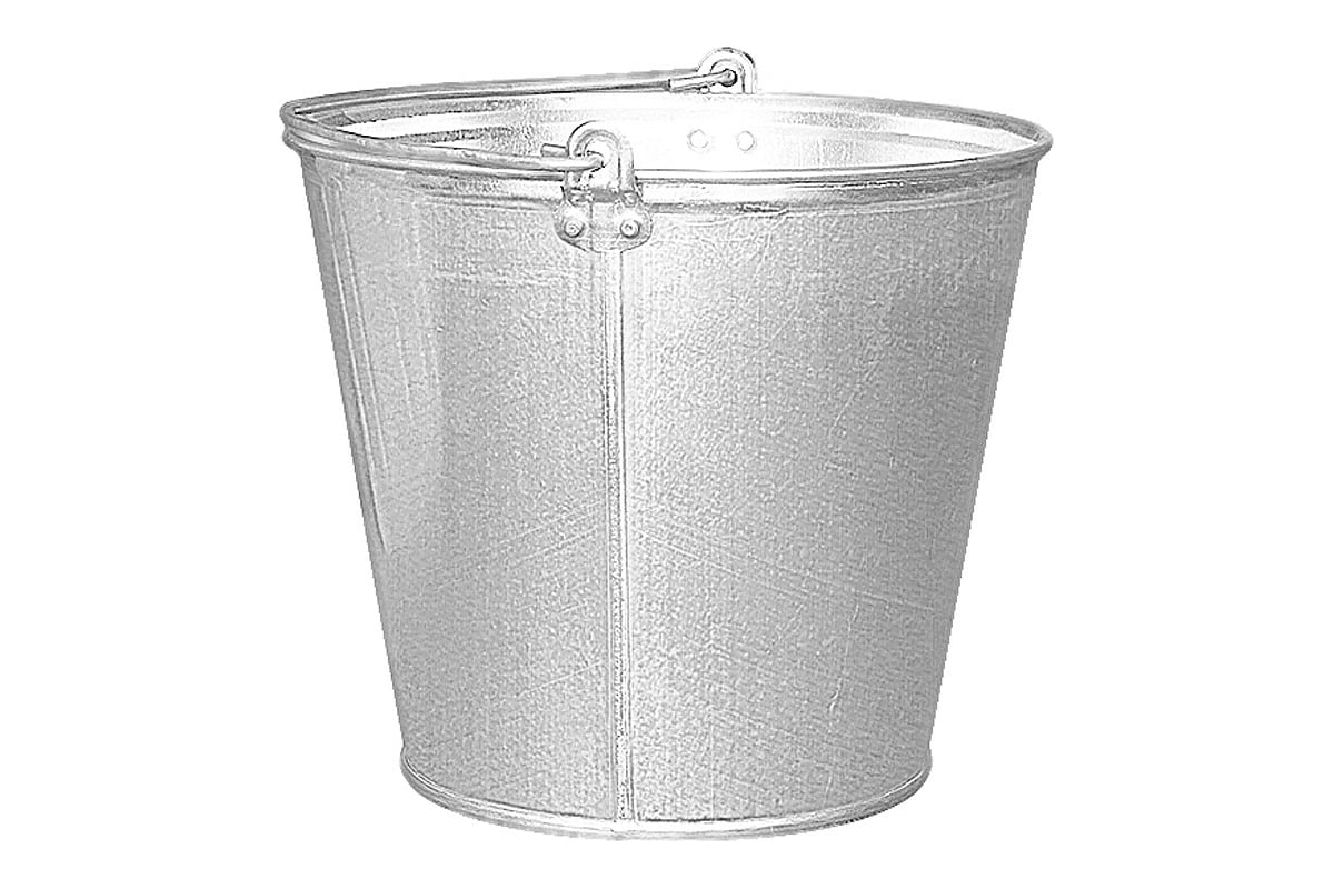 ВЕДРО хозяйственное 12 л оцинкованное РОССИЯ