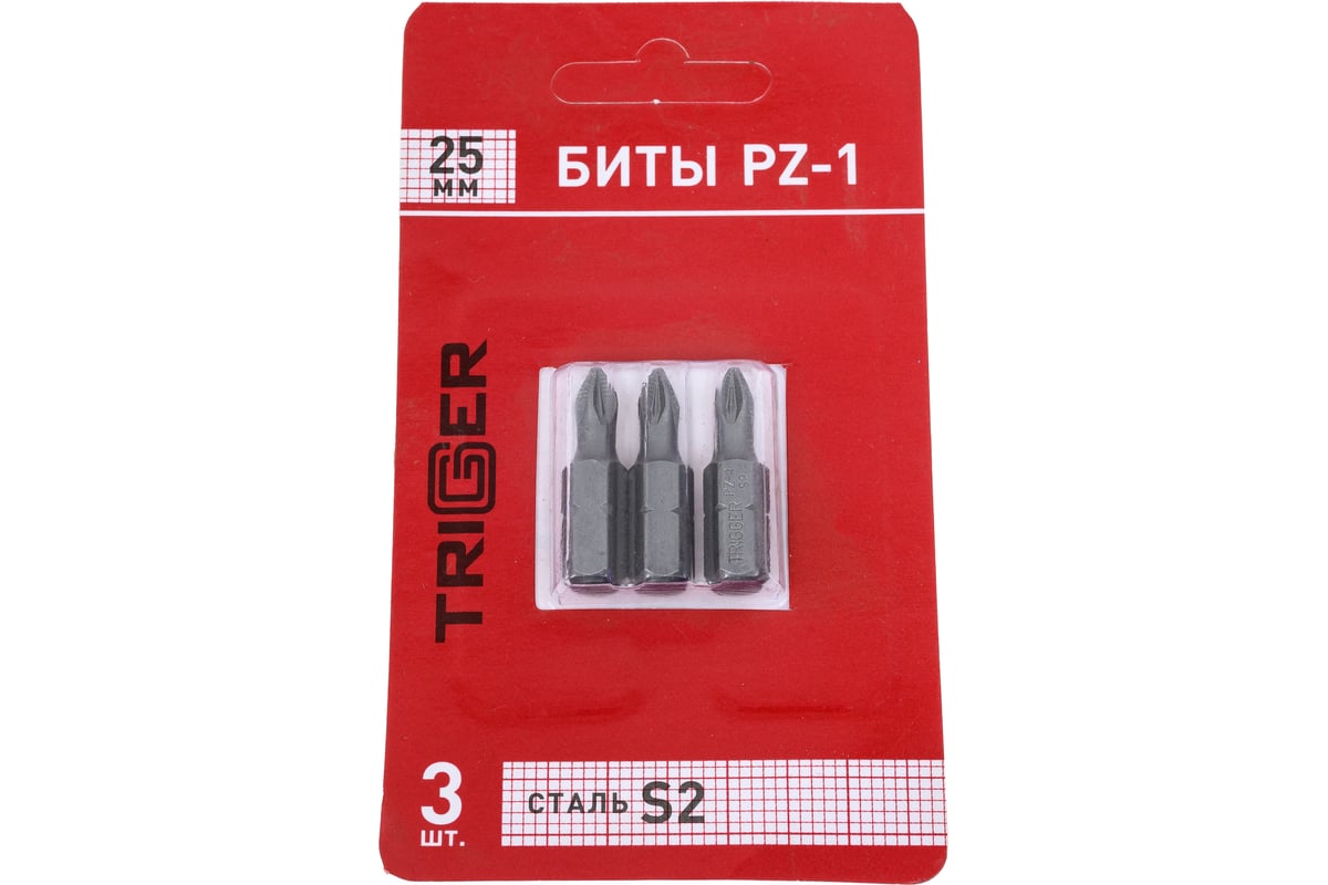 БИТА PZ1 25 мм магнитная С1/4" Профи ТРИГГЕР