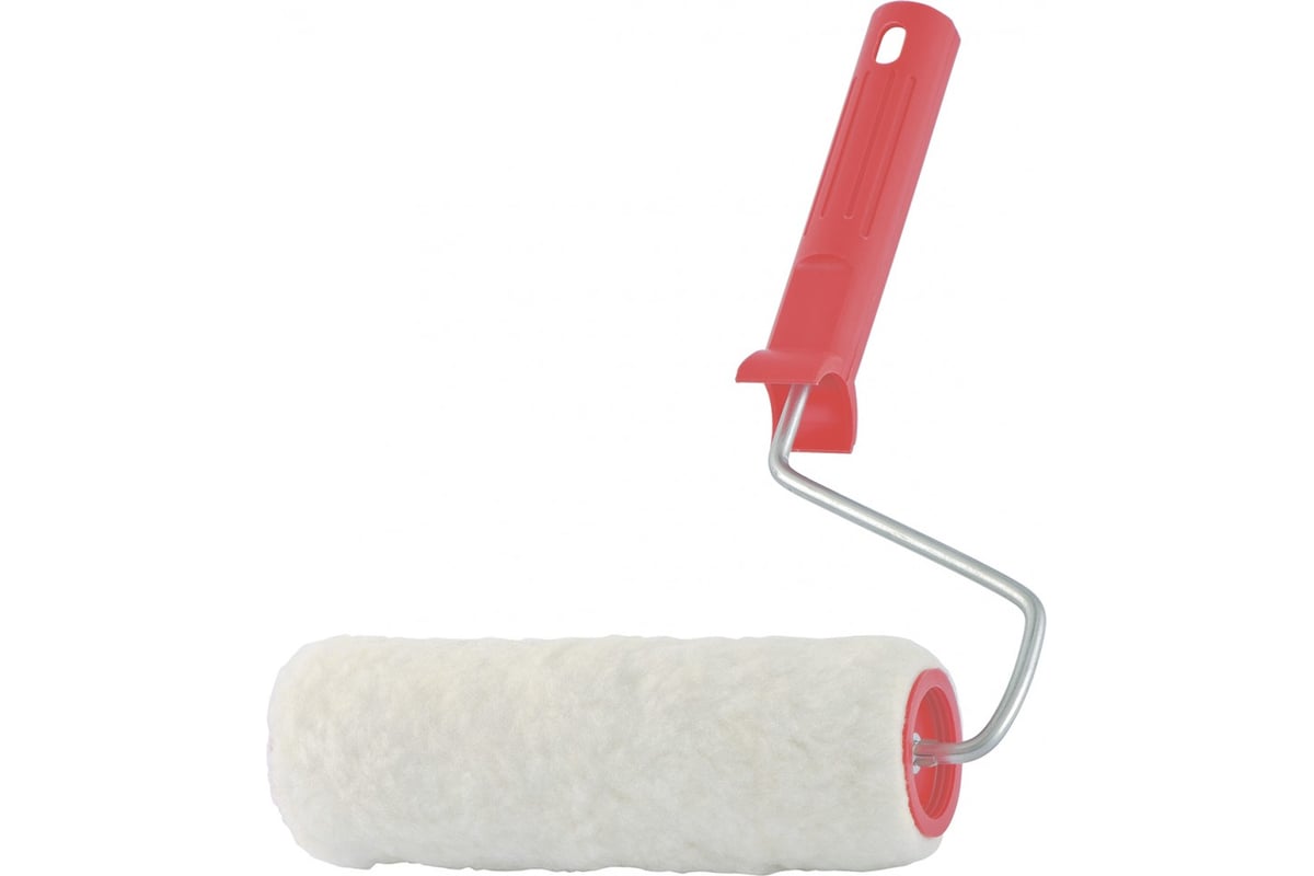 ВАЛИК мех искусственный 250 мм ворс 12 мм D48 мм с ручкой СИБРТЕХ