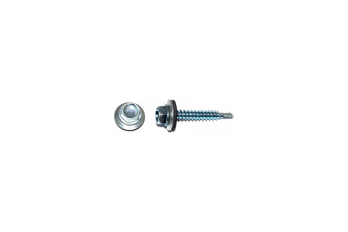 САМОРЕЗ кровельный 4,8х70 мм с буром оцинкованный