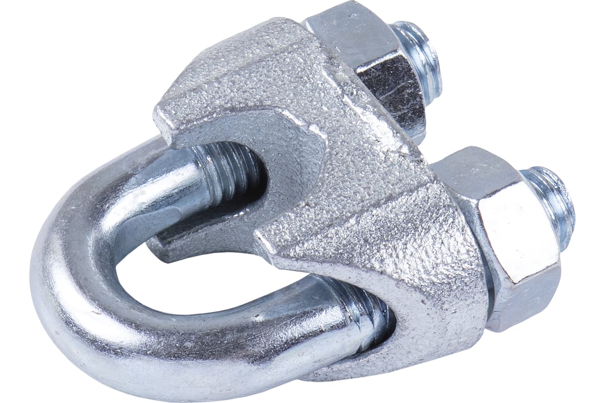 ЗАЖИМ троса DIN 741 3 мм оцинкованная сталь