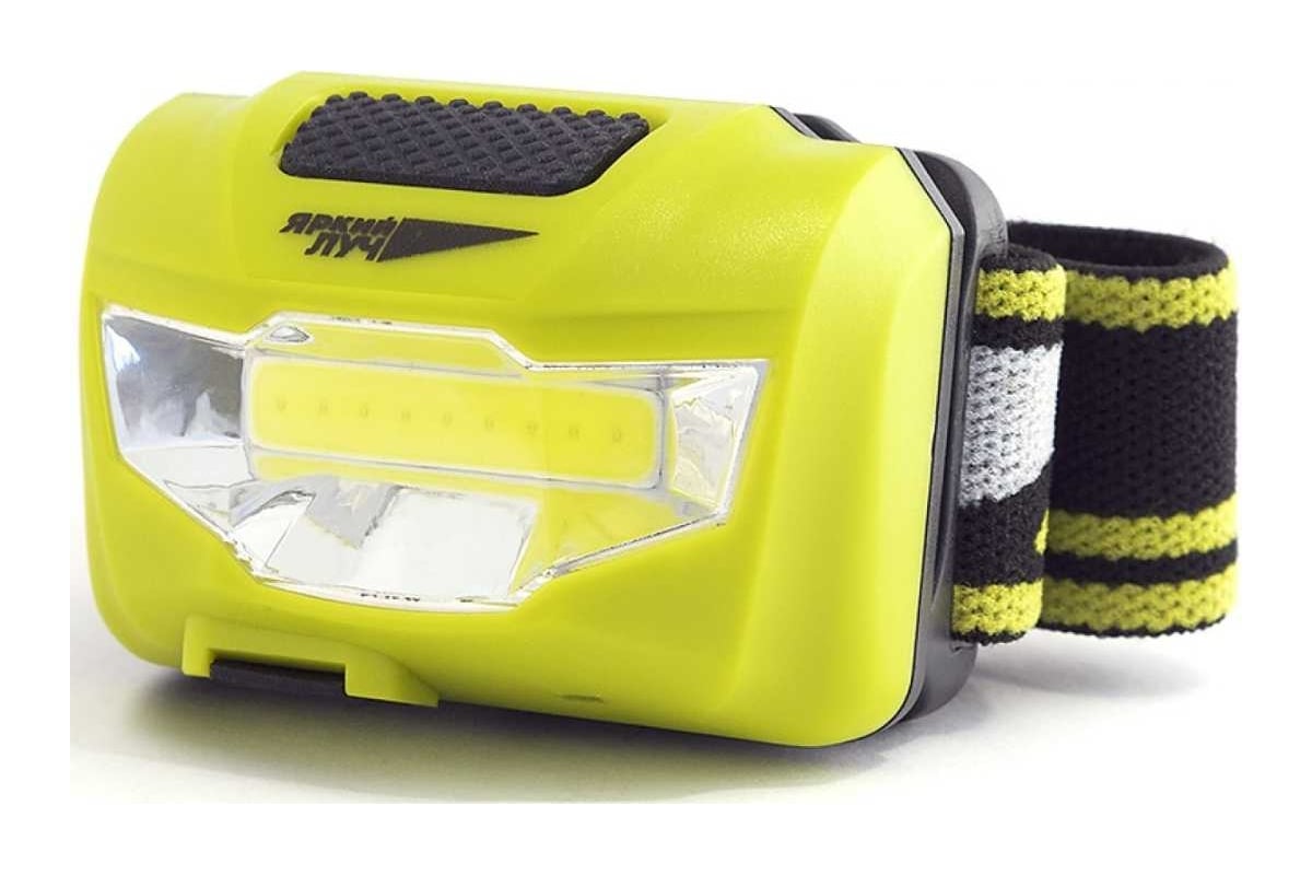 ФОНАРЬ LED 3 Вт 1,2 Ач 180 Лм налобный аккумуляторный 2 режима COB ACCU LH-180 ЯРКИЙ ЛУЧ