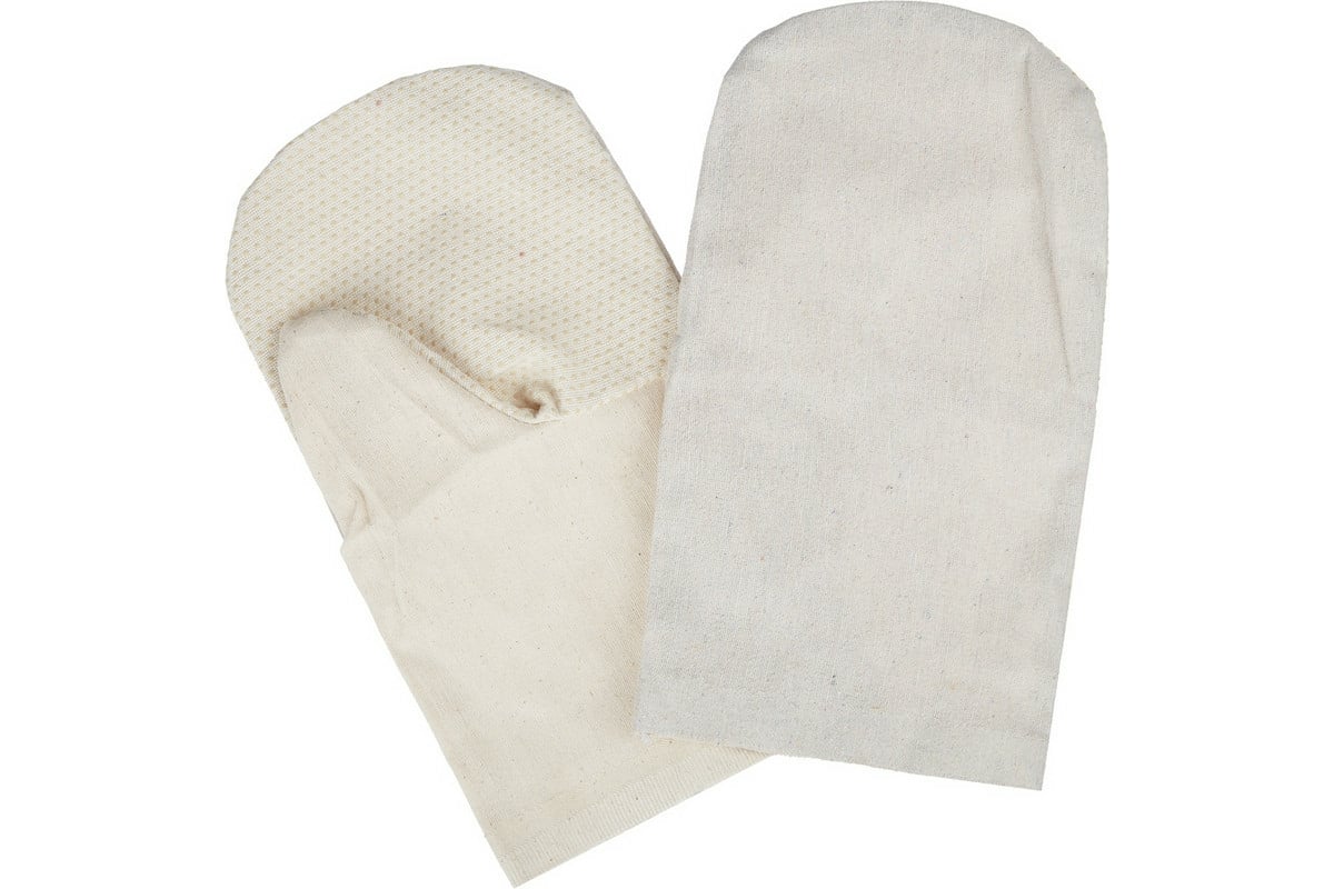 РУКАВИЦЫ хлопчатобумажные с х/б наладонником