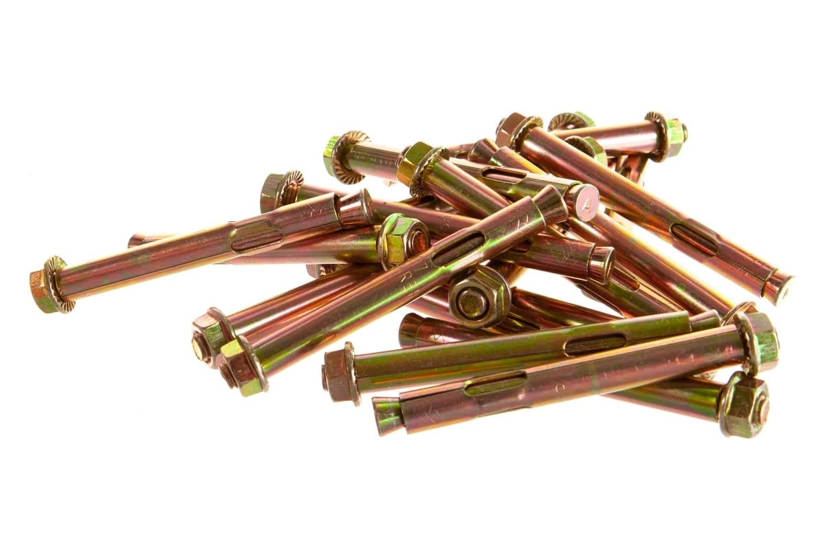 БОЛТ анкерный с гайкой M8 100 мм D10 мм