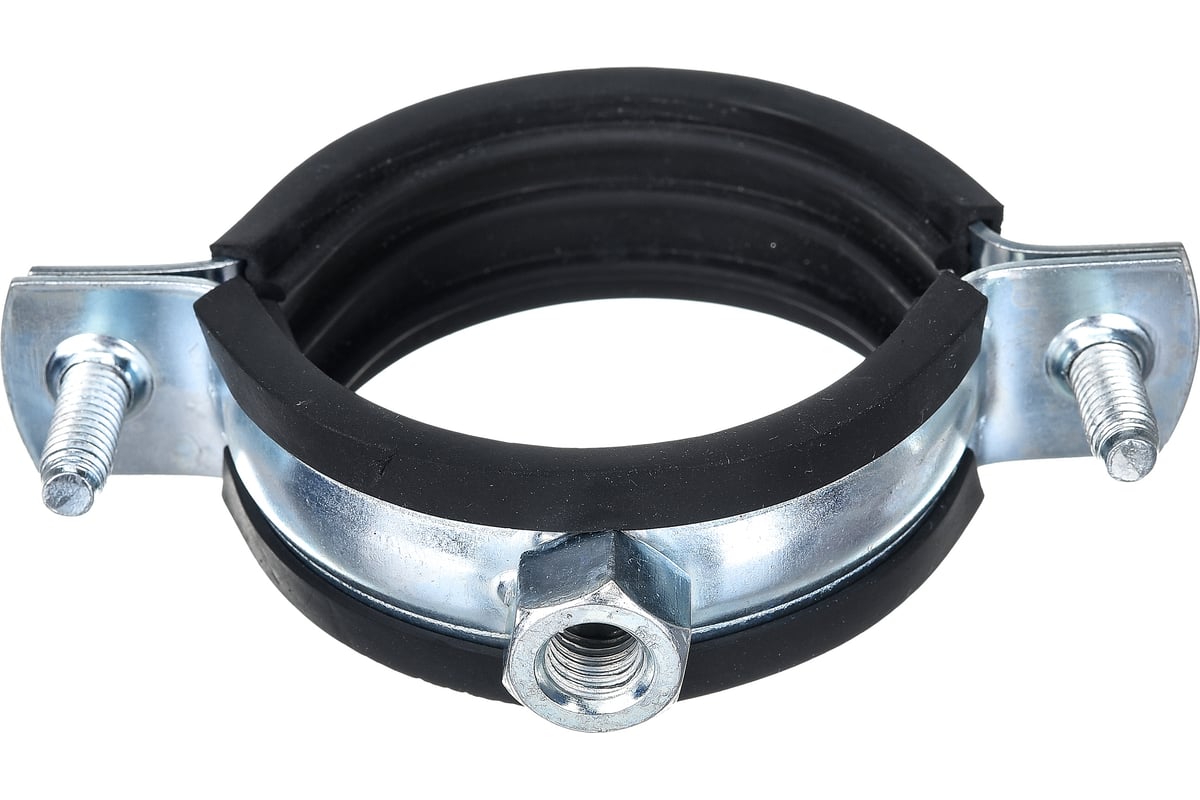 ХОМУТ трубный с гайкой М8 53-58 мм