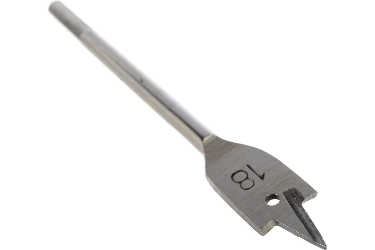 СВЕРЛО перовое 18х155 мм по дереву цилиндр BIBER