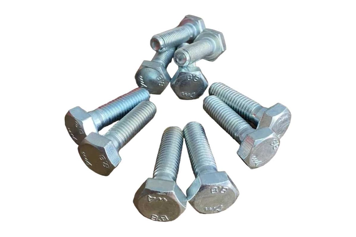 БОЛТ DIN 933 M10 35 мм /5.8/ оцинкованный