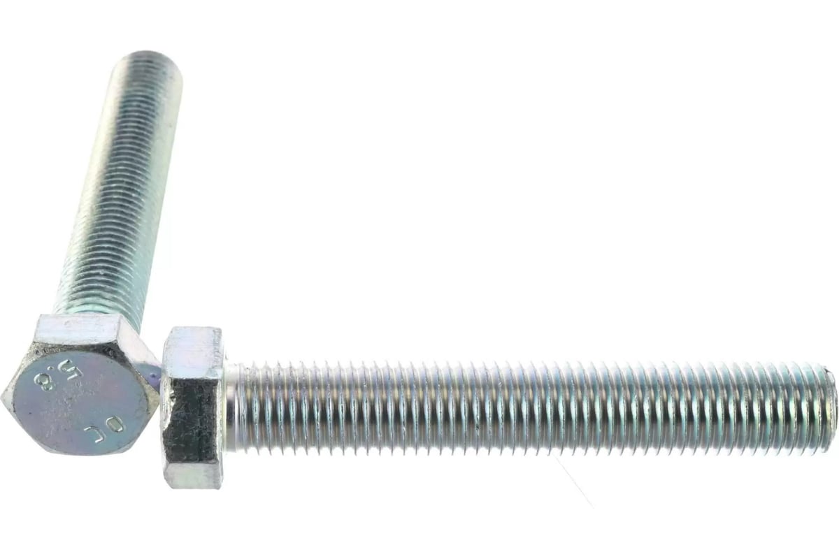 БОЛТ DIN 933 M10 25 мм /5.8/ оцинкованный
