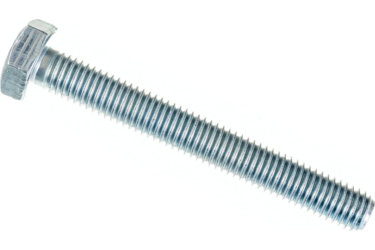 БОЛТ DIN 933 M10 80 мм /5.8/ оцинкованный