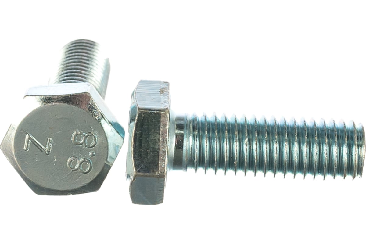 БОЛТ DIN 933 M10 30 мм /5.8/ оцинкованный