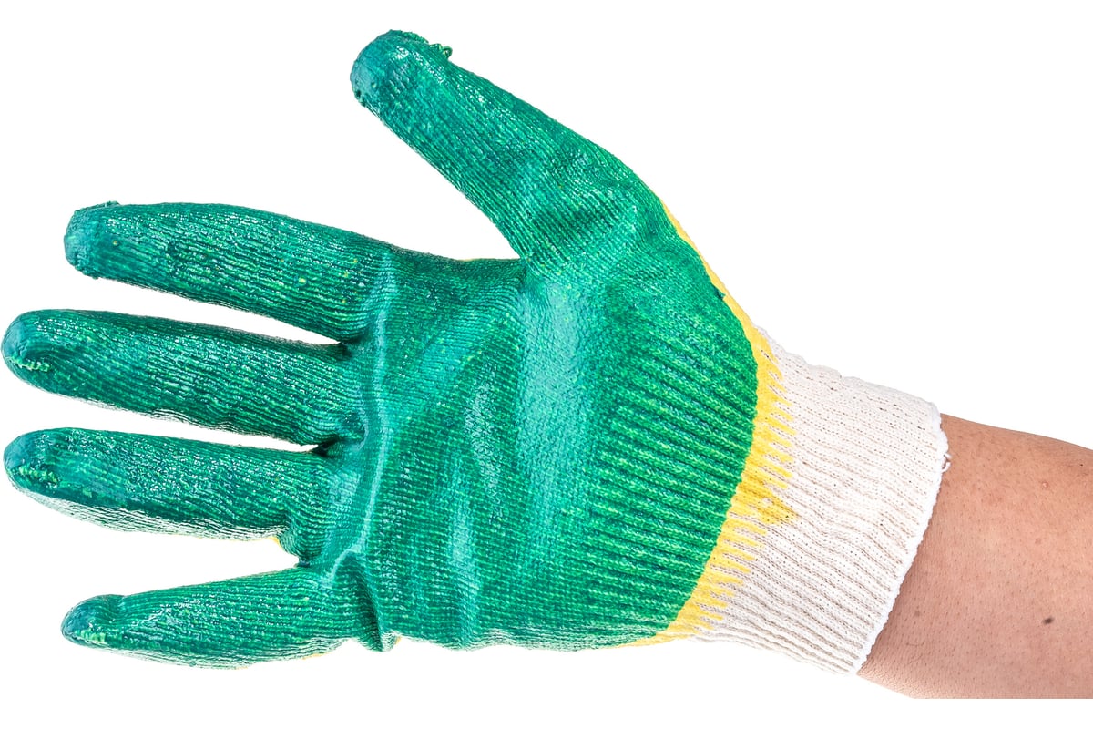 ПЕРЧАТКИ акриловые с двойным латексным обливом утепленные