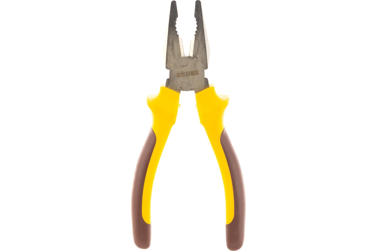 ПЛОСКОГУБЦЫ 180 мм двухкомпонентные рукоятки Мастер BIBER