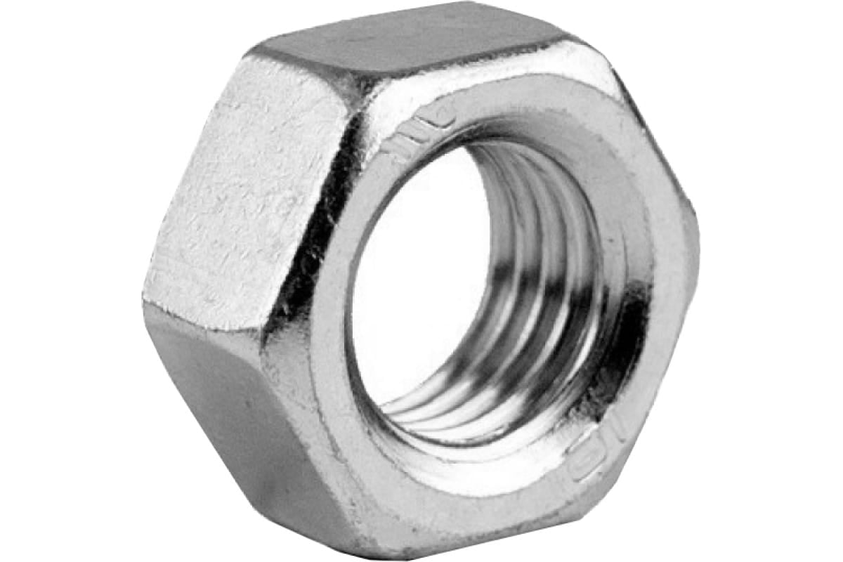 ГАЙКА DIN 934 шестигранная M4 /5.8/ оцинкованная