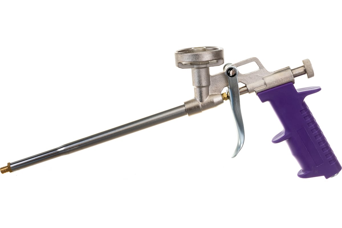 ПИСТОЛЕТ для монтажной пены 345 мм металлический корпус VERTEXTOOLS