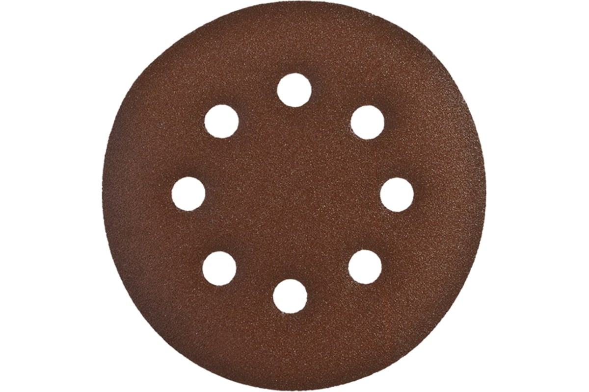 КРУГ шлифовальный 125 мм Р240 8 отверстий на липучке Стандарт ЗУБР