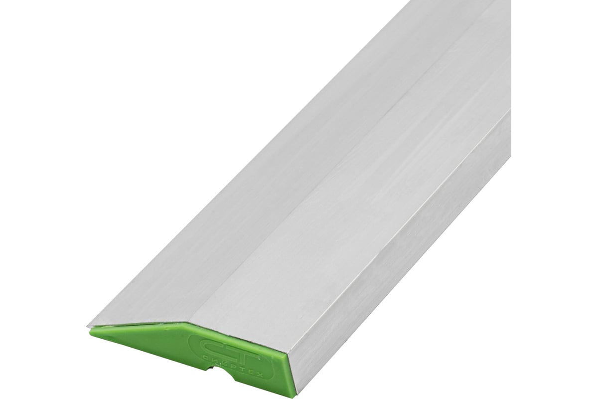 ПРАВИЛО трапециевидное 2000 мм 1 ребро жесткости алюминий СИБРТЕХ