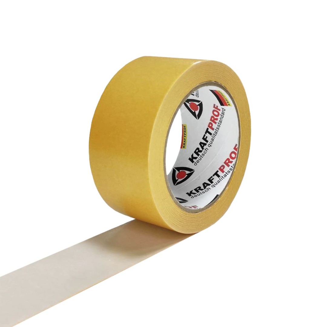 ЛЕНТА двухсторонняя 48 мм 25 м 180 мкм клейкая на полипропиленовой основе KRAFT