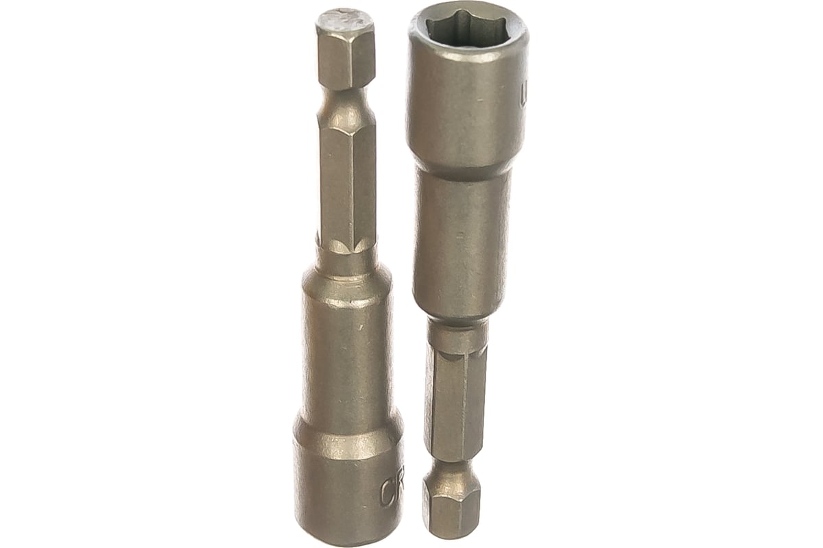 БИТА с торцевой головкой 6-гранной 8 мм 65 мм магнитная 1/4" BIBER