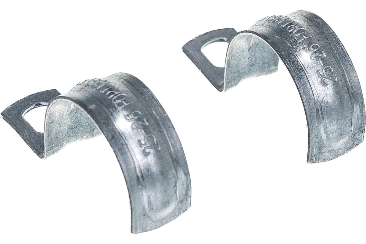 СКОБА крепежная 25-26 мм однолапковая оцинкованная
