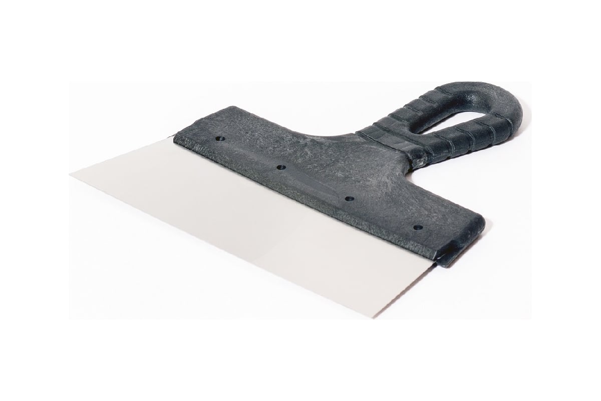 ШПАТЕЛЬ фасадный 200 мм пластиковая рукоятка нерж. сталь ИНТЕК