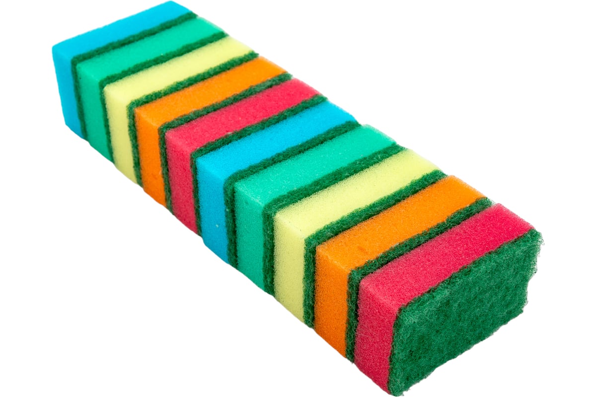 ГУБКА для посуды 10 шт