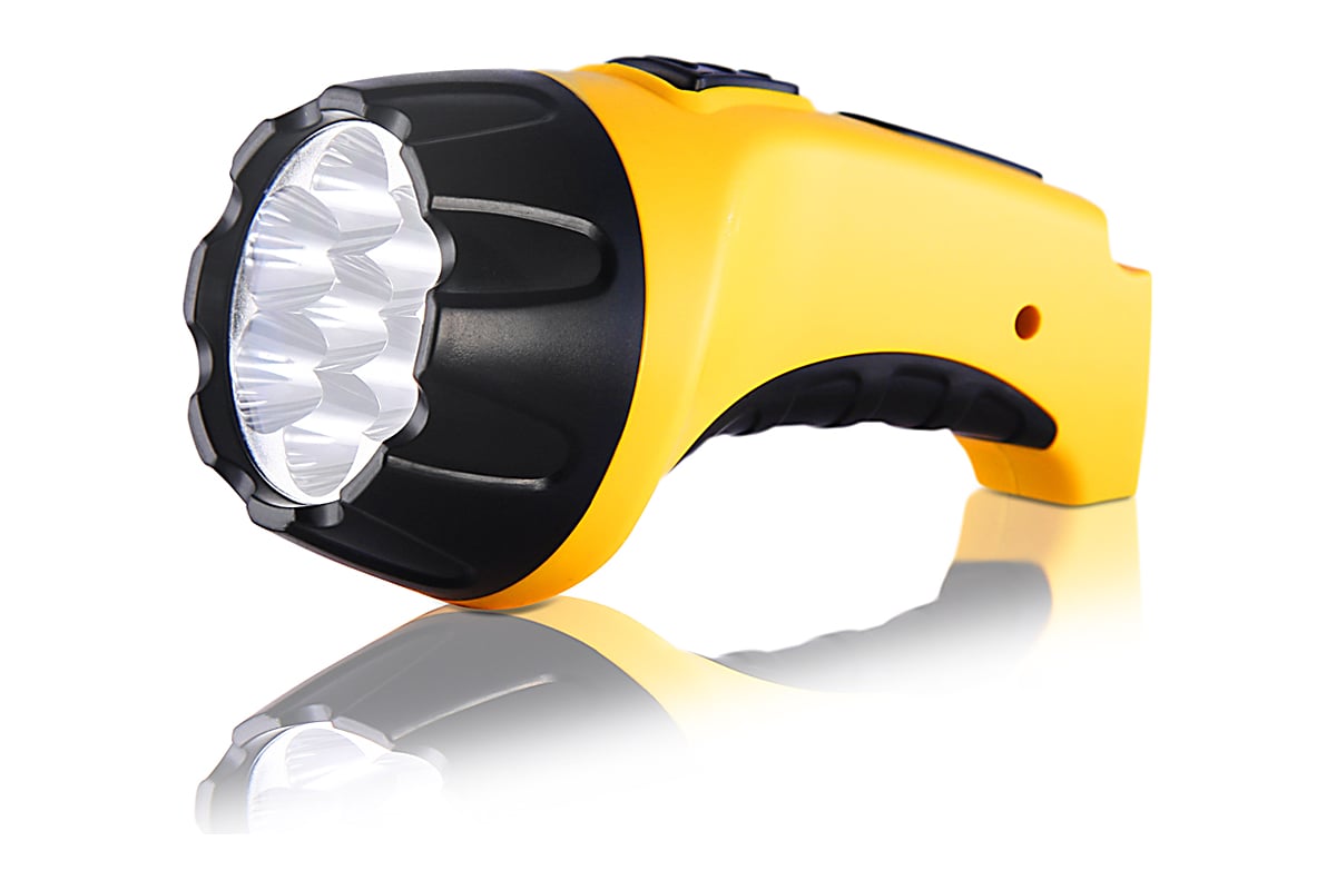 ФОНАРЬ LED 2 Вт 0,6 Ач 80 Лм 6000 К ручной аккумуляторный 3 режима LA-07 ЯРКИЙ ЛУЧ